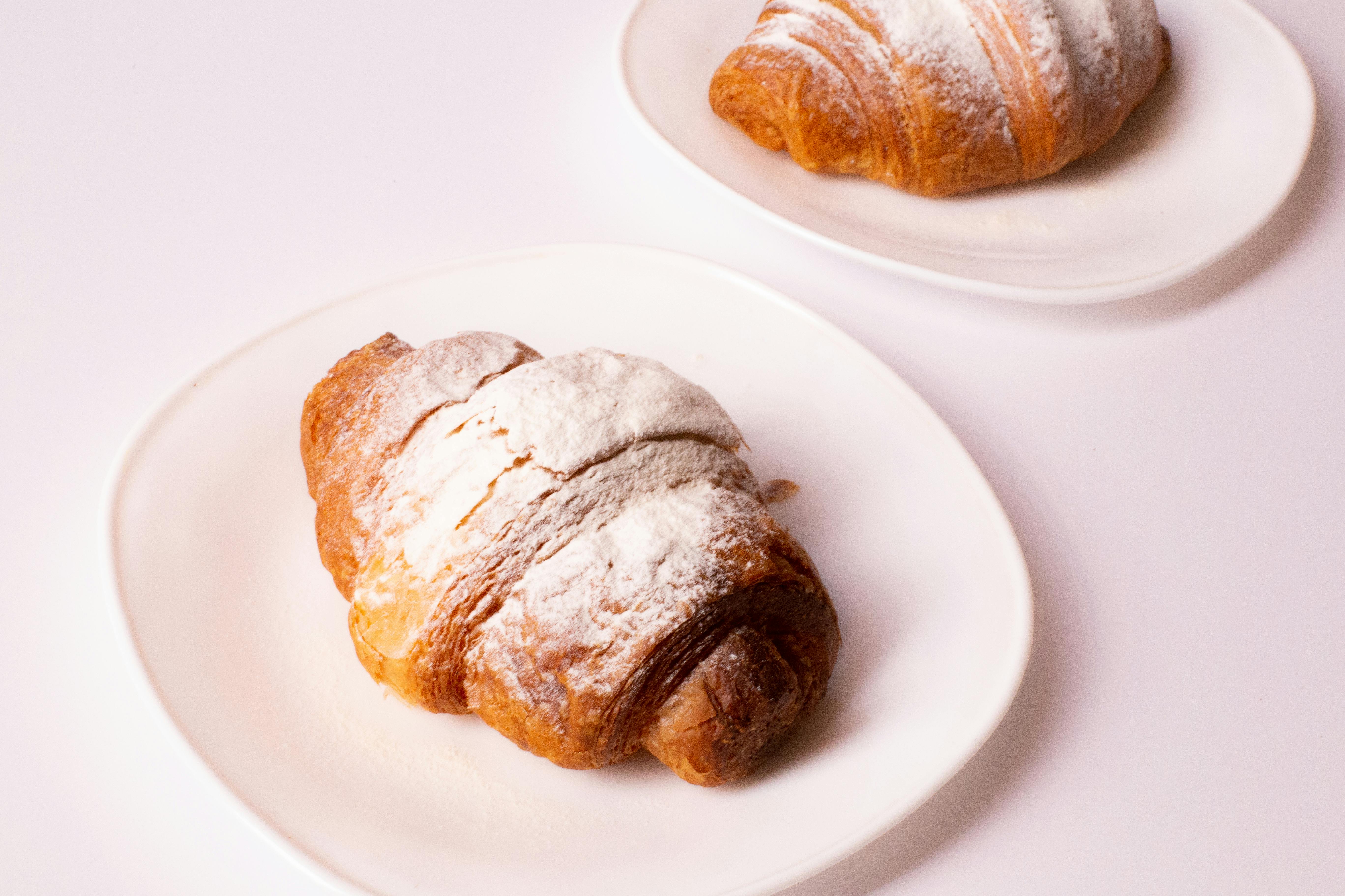Croissants en lokale boodschappen in Normandië